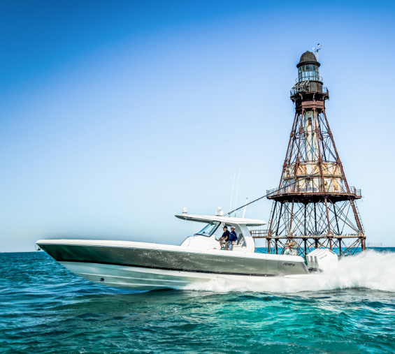 boat and buoy